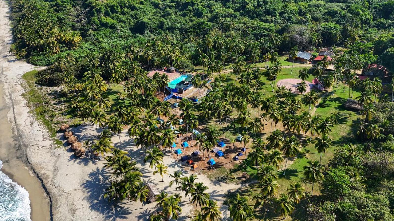Casa De Campo Castillete Dentro Del Parque Tayrona Эль-Саино Экстерьер фото